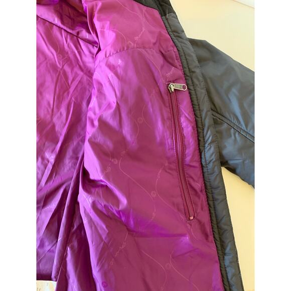 Marmot puffer sz xs part of 3 in 1 coat Gray and pink - Picture 4 of 9
